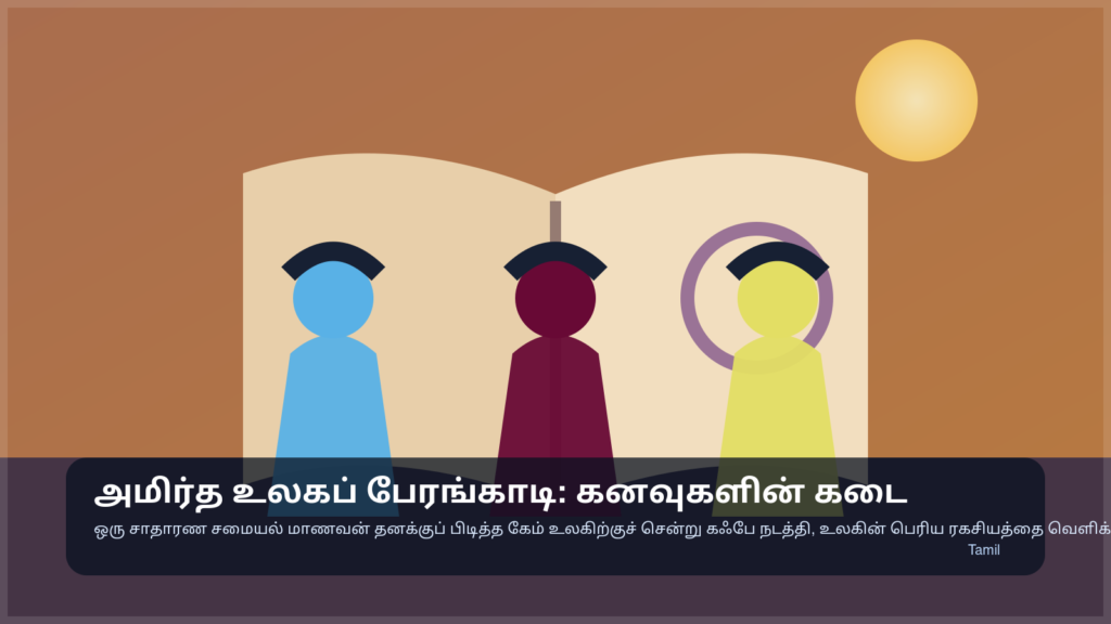 அமிர்த உலகப் பேரங்காடி: கனவுகளின் கடை — Temporary Visual
