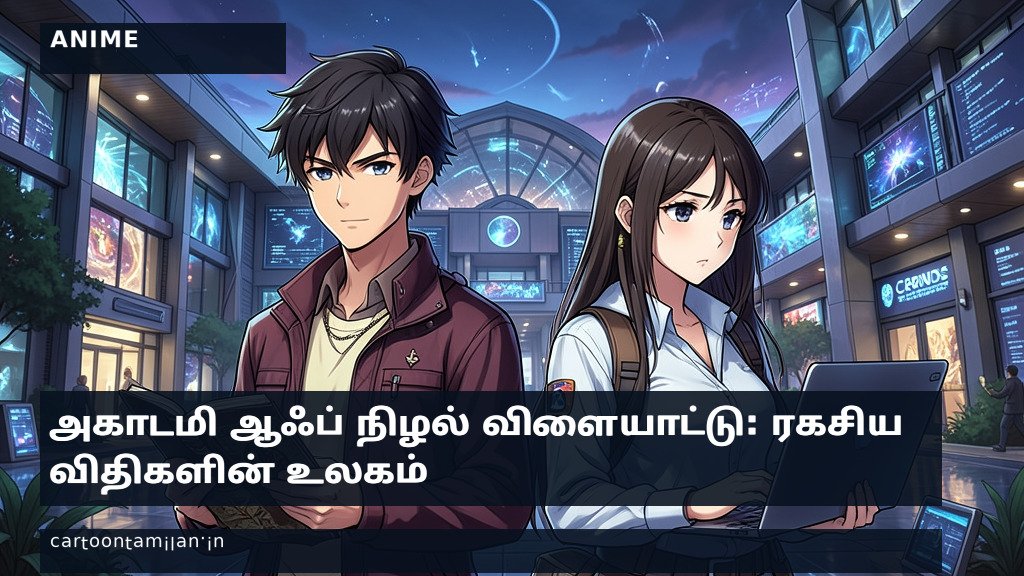 அகாடமி ஆஃப் நிழல் விளையாட்டு: ரகசிய விதிகளின் உலகம் original anime key art