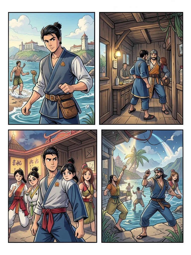 ஒளிரும் நிழல்: மனதின் கதவுகள் 2 — Chapter 1 · Comic Page 1